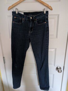 GAP jeans, size 28/6R, dark denim wash